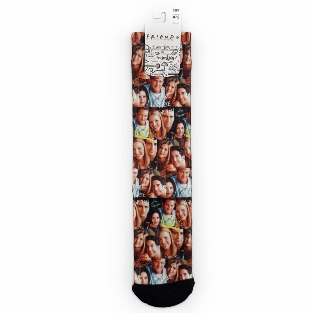 Friends TV Show Crew Socks Mens 90s Y2K I’ll Be There For You Fun Gift